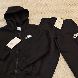 Nike Black Tracksuit with Logo
